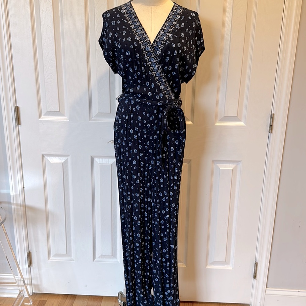 Westport for Dress Barn belted jumpsuit